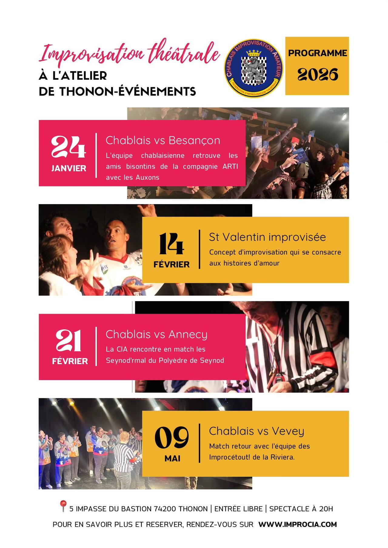 Match d'impro - Improcetout vs CIA
