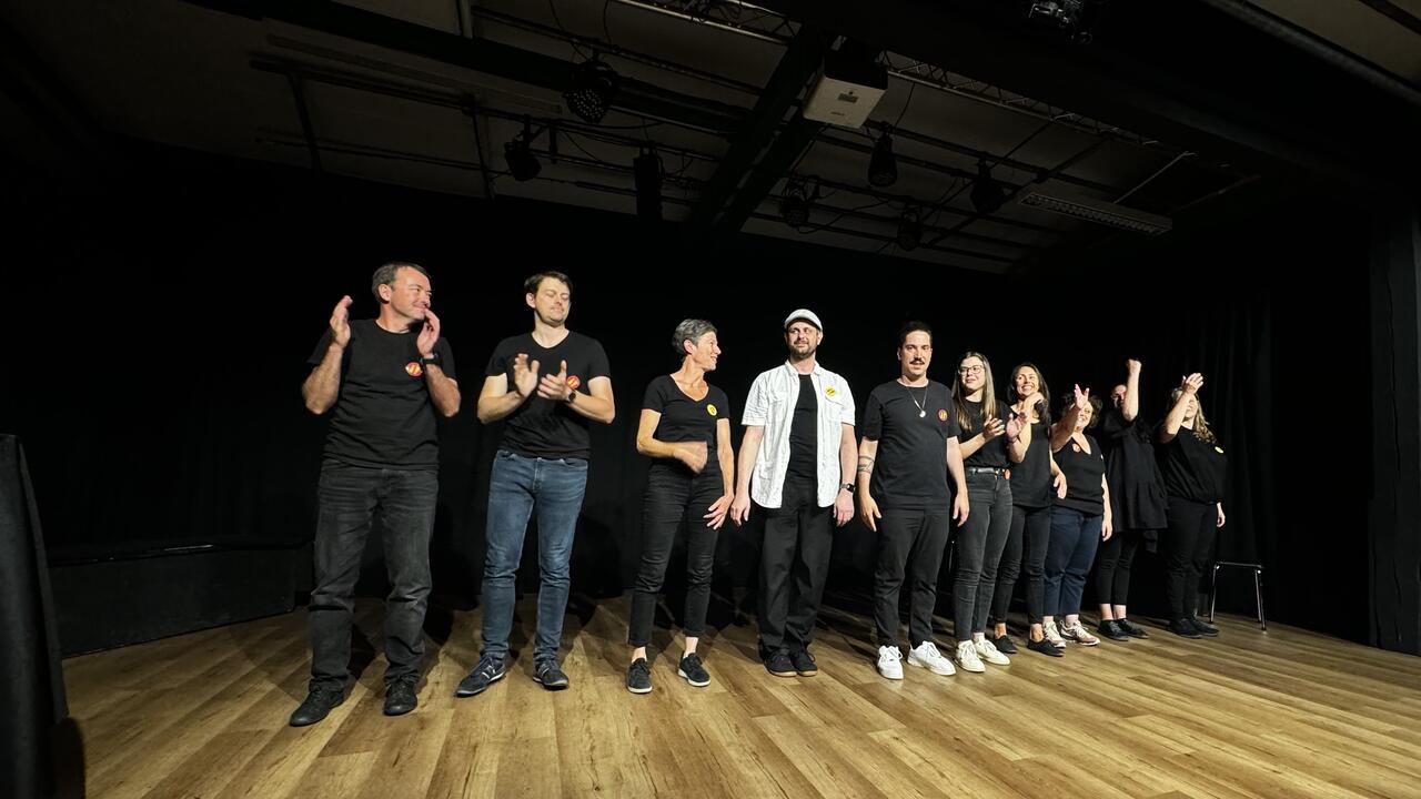 La troupe des Improcétout! d’improvisation théâtrale à Vevey